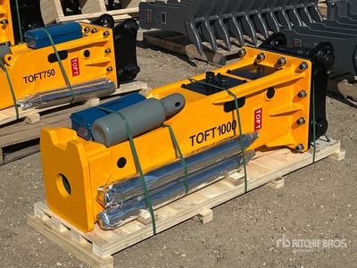 2026 TOFT TOFT1000 fits to 10-18 ton excavator Hydraulic Breaker (Unused)
