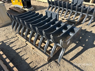 2026 TOFT TWO72 72 in fits to 15-30 ton excavator Excavator Rake (Unused)
