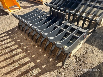 2026 TOFT TWO72 72 in fits to 15-30 ton excavator Excavator Rake (Unused)