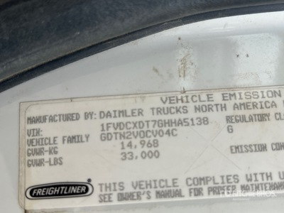 2016 Freightliner M2 106 4x4 Bucket Truck