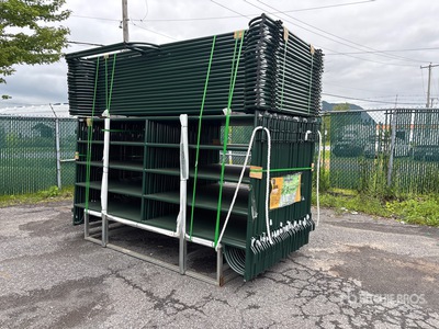 Quantity of (56) 2026 Suihe NP10-54-2 10 ft Powder Coated Livestock Panel (Unused)