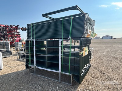 Quantity of (56) 2026 Suihe NP10-54-2 10 ft x 4 ft 11 in Powder Coated Panel para ganado (Unused)