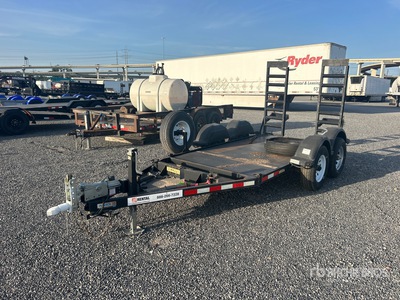 2021 MMDI 510RCMPH 10 ft T/A Remolque Portamaquinaria
