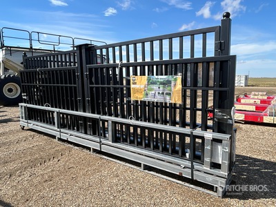 Quantity of (3) 2026 Suihe NFG-20FC-3 20 ft x 6 ft 10 in Farm Metal Driveway Gate (Unused)