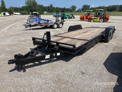 2012 Sure-Trac ST79184TE-B-140 23 ft T/A Remorque Basculante Pour Équipement