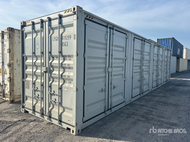 2026 40 ft High Cube Open Top Storage Container