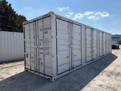 2026 40 ft High Cube Multi-Door Storage Container