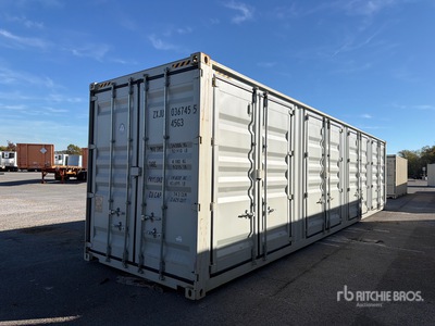 2026 40 ft High Cube Multi-Door Storage Container