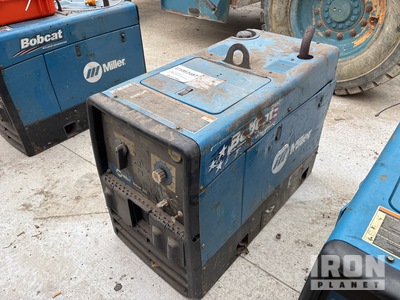 2012 Miller Bobcat 225 225 A Skid-Mounted Multi-Process Engine Driven Welder