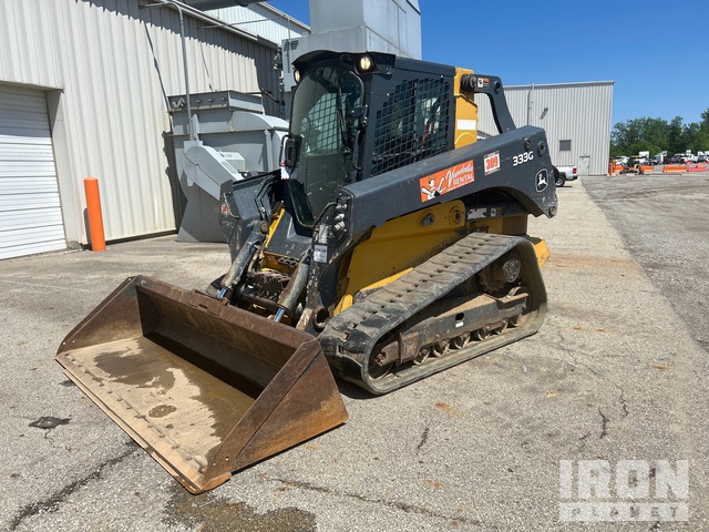 2019 John Deere 333G Two-Speed High Flow Compact Track Loader