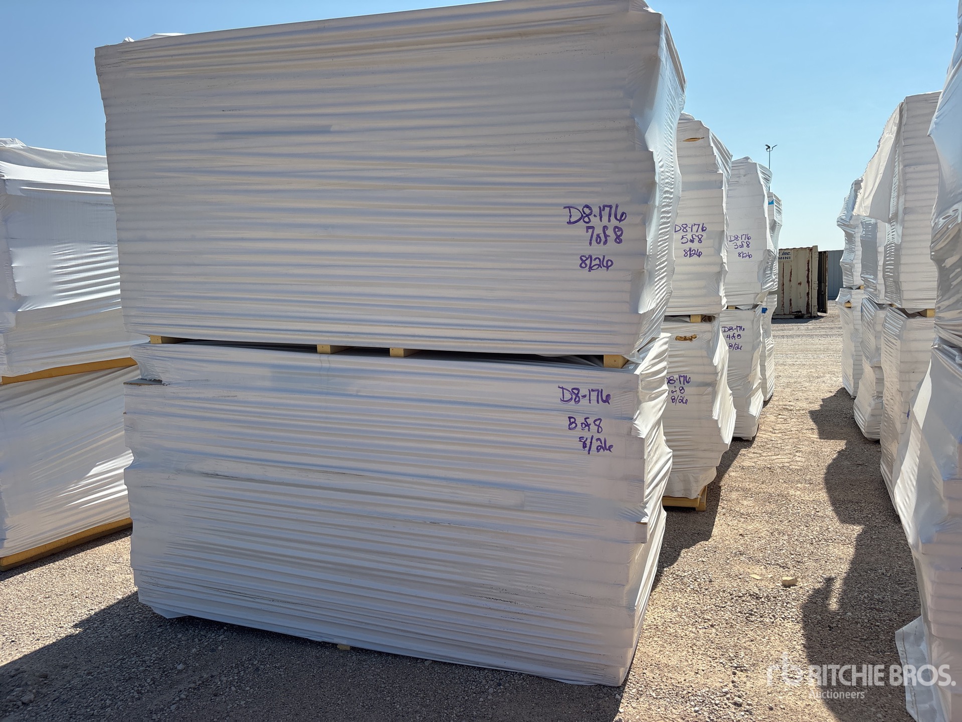 Quantity of (8) Pallets of Polyiso Insulation