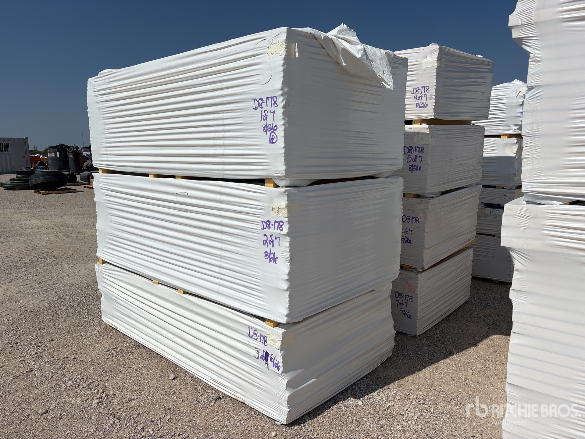 Quantity of (7) Pallets of 1/2 in Polyiso Insulation