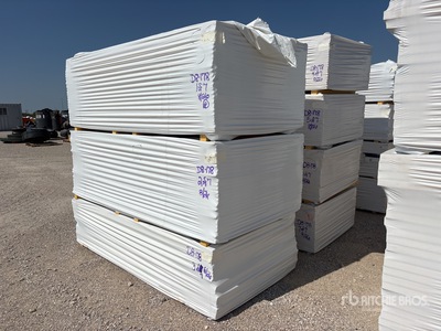 Quantity of (7) Pallets of 1/2 in Polyiso Insulation Divers