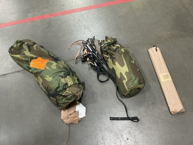 (7) Diamond Brand Combat Tents