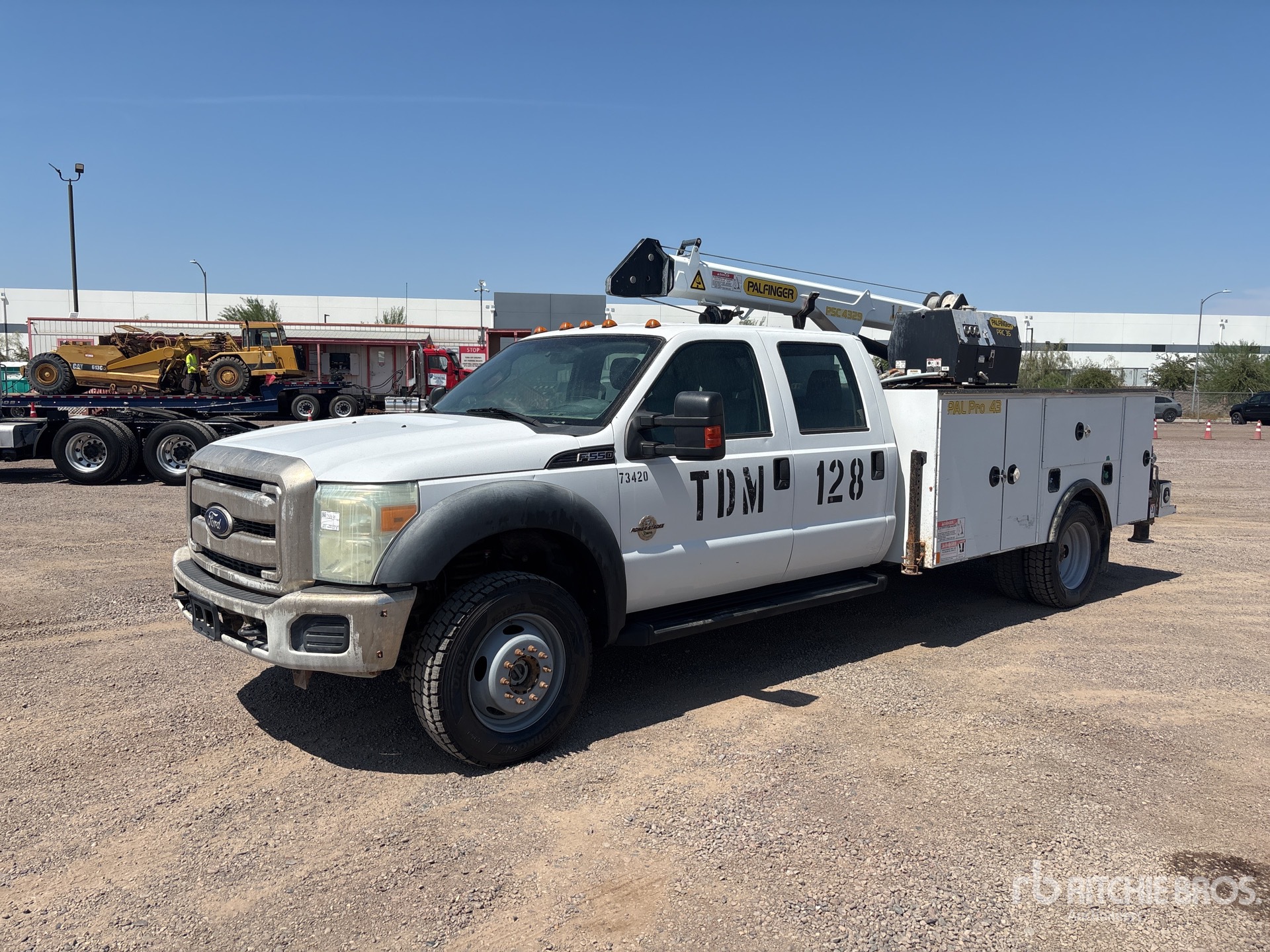 2016 Ford F-550 XL 4x4 Crew Cab Service Truck