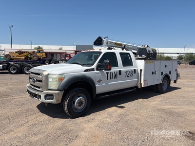 2016 Ford F-550 XL 4x4 Crew Cab Service Truck