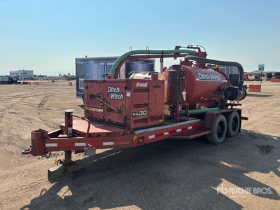 2013 Ditch Witch FX30 800 gal T/A Unidad de Excavación por Aspiración