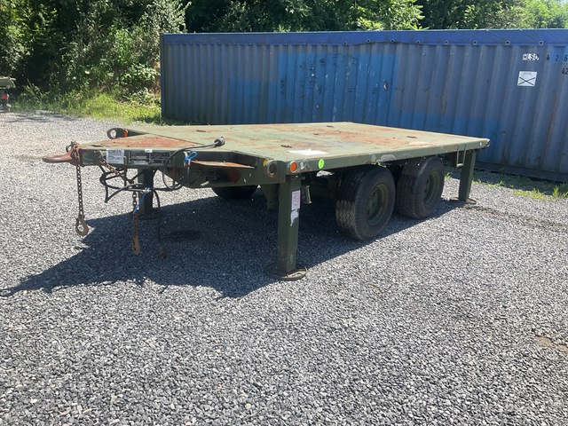 Utility Tool & Body M1061A1 Flatbed Trailer