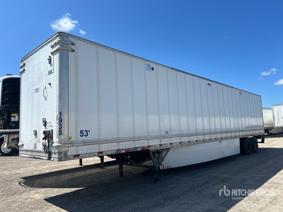2023 Hyundai VC2530152-AJS 53 ft x 102 in T/A Remolque de furgoneta