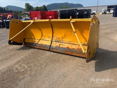 EDF 12 ft - 18 ft Extendable Pług do śniegu - Fits Wheel Loader