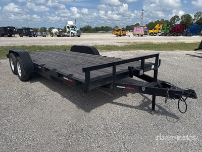 2025 L AND O Manufacturing 15.5 ft T/A Equipment Trailer