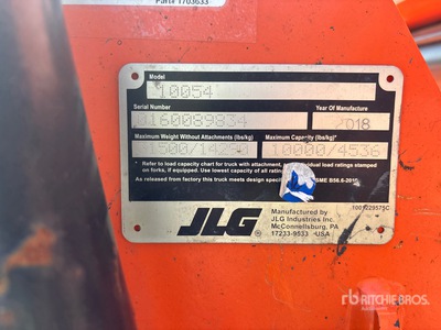 2018 Skyjack 10054 Telehandler