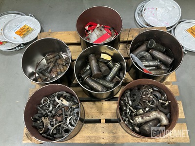 (6) Canisters of Assorted Hardware