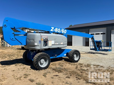 2015 Genie Z80/60 4WD Diesel Telescopic Boom Lift