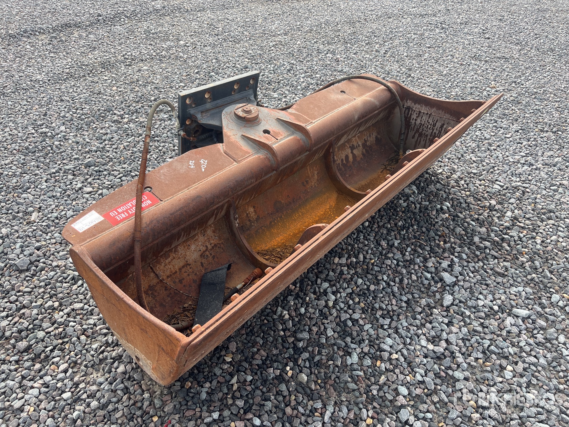 2200 mm Q/C Hydraulic Tilting Tilting Bucket 2200mm , to fit 18-25 Ton Excavator Excavator Bucket