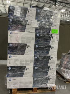 (101) HP 651A CE340A Black Laser Jet Toner Cartridges