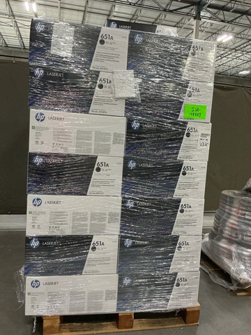 (101) HP 651A CE340A Black Laser Jet Toner Cartridges