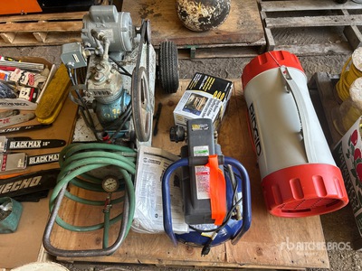 Air Compressor, Shop Blower & Portable Air Filtration System Różne