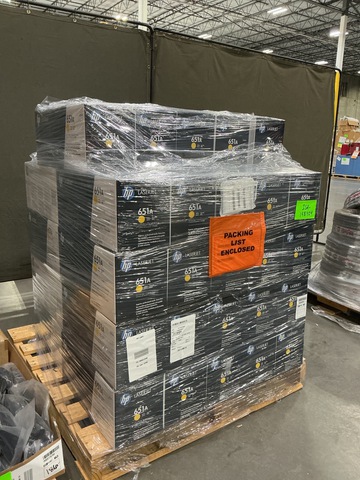(45) HP 651A CE342A Yellow Laser Jet Toner Cartridges