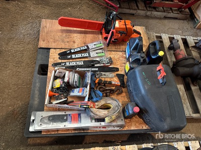 Chain Saw, Chains, Tow Rope, Chain Oil