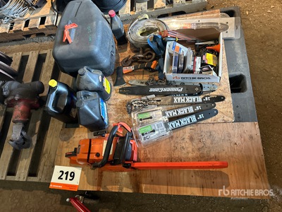 Chain Saw, Chains, Tow Rope, Chain Oil