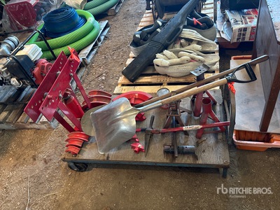 Pipe Bender, Shovels and Jack Stand Różne