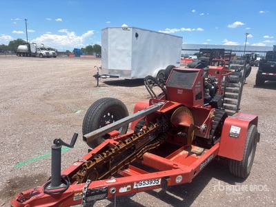2019 Ditch Witch C24X Tracked Trencher w/2020 Ditch Witch S3C Trailer