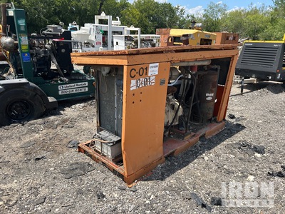 1996 Sullivan D210 Skid-Mounted Air Compressor (Inoperable)