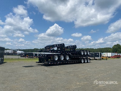 2026 Witzco RG-52 52 ton Tri/A Removable Gooseneck Przyczepa niskopodwoziowa (Unused)