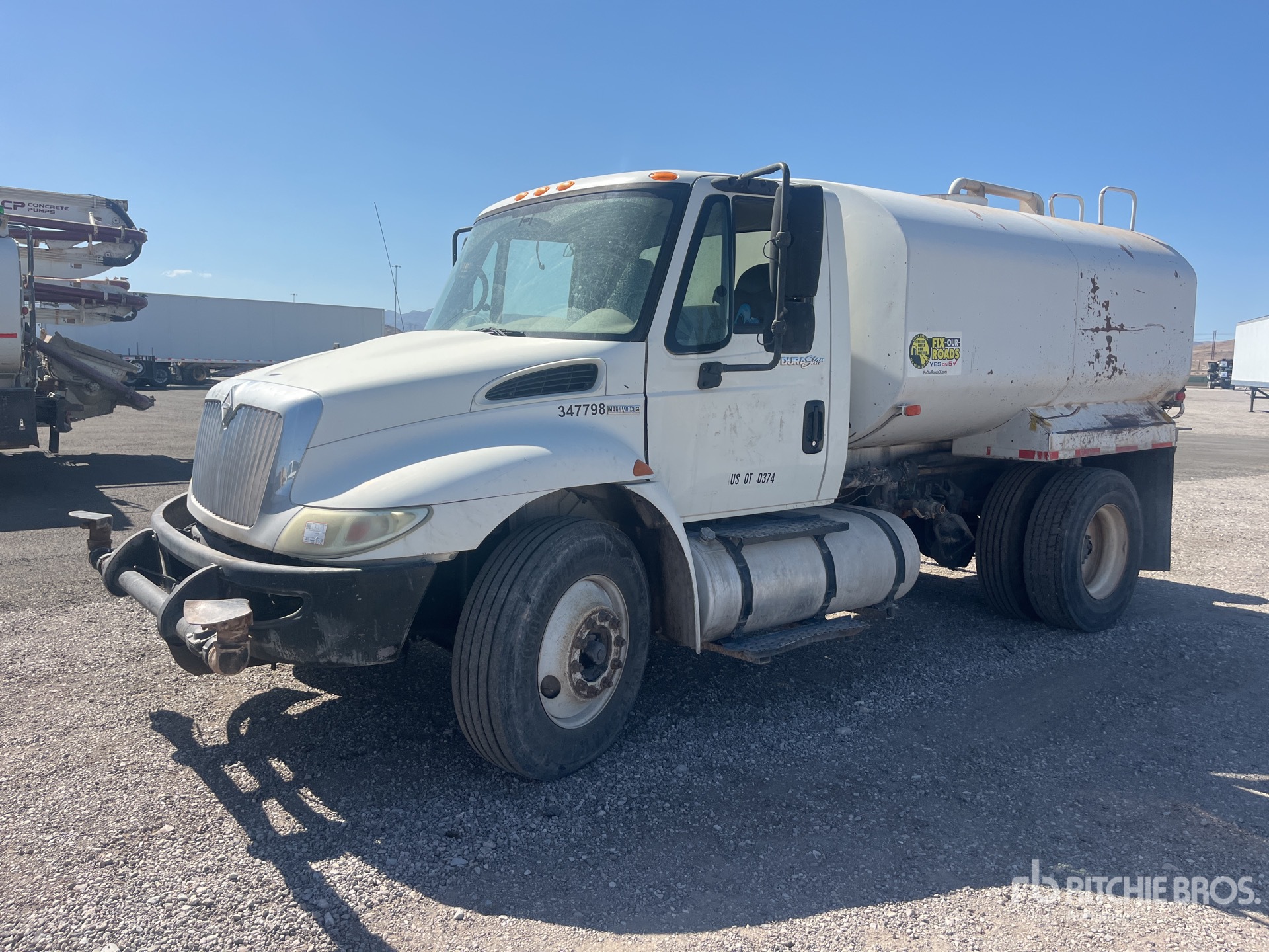 2008 International 4300 4x2 Water Truck