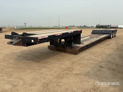 1999 Trail King Tri/A Extendable Lowboy Trailer