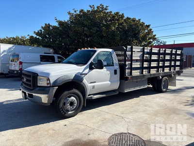 2007 Ford F-550 XL 4x2 Flatbed Truck