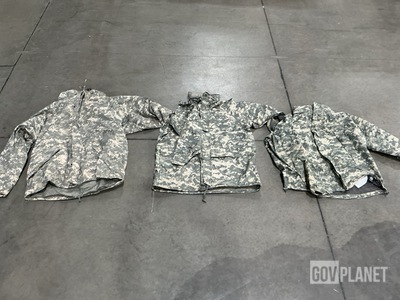 (46) Wet Weather Jackets, (27) Cold Weather Parkas & (28) Wet Weather Parkas