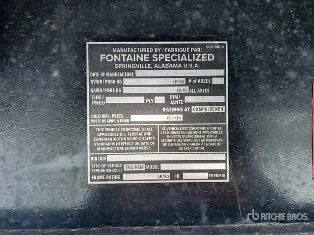 Construction and Machinery Trailers