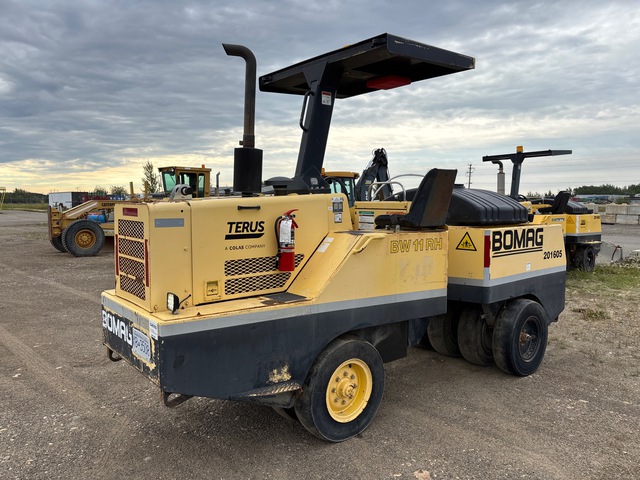 2005 Bomag BW11RH 9 Wheel Pneumatic Roller