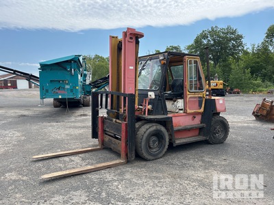 TCM FD60Z7 13000 lb Pneumatic Tire Forklift