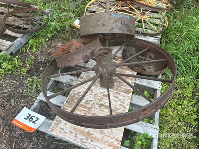 Quantity of (4) Steel Wheels