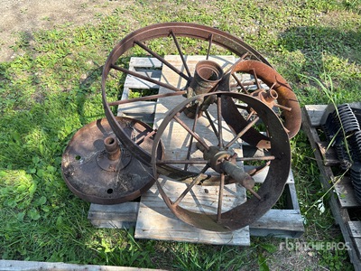 Quantity of (4) Steel Wheels