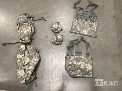 (81) Hand Grenade Pouches, (103) Bandoleer Ammo Pouches & Assorted Items