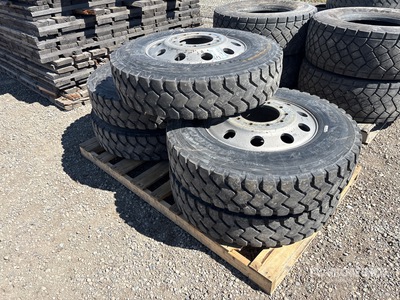 Quantity of (5) 11R24.5 Tires